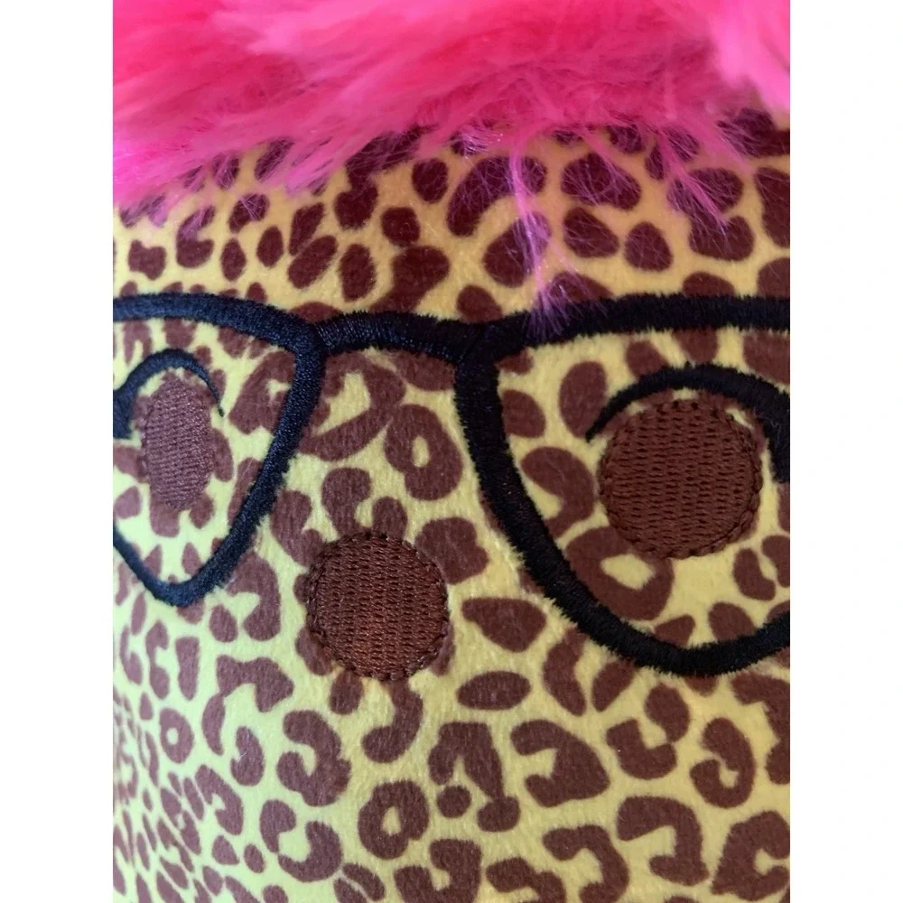 Peeps EMO Punk Rock Bunny Yellow Hot Pink Cheetah Leopard Print 16